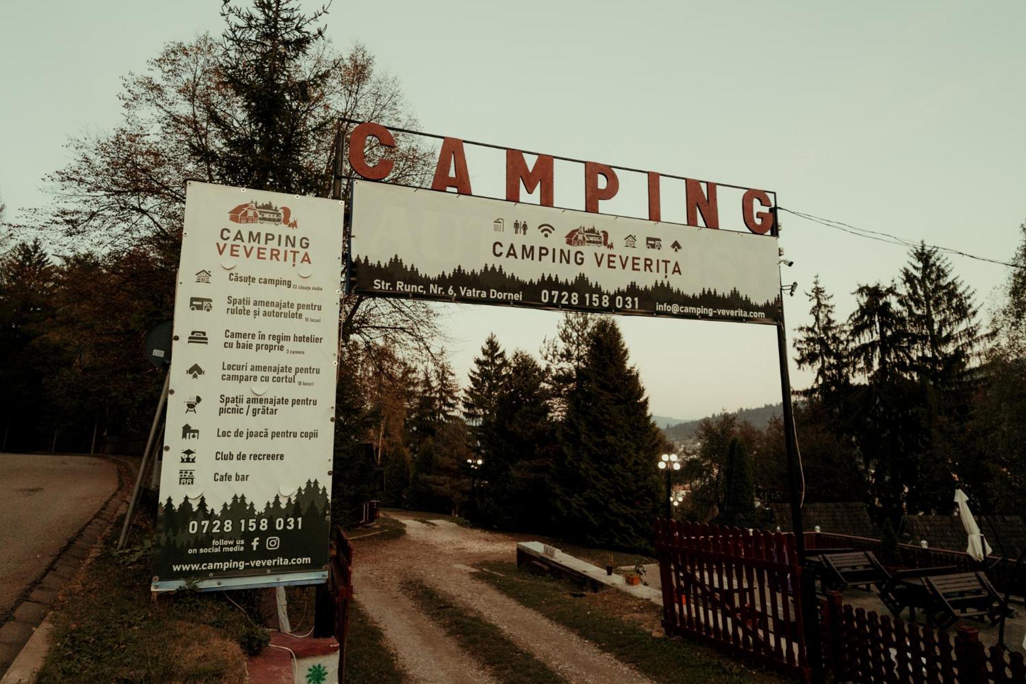 Camping Veverita Vatra Dornei Exterior foto
